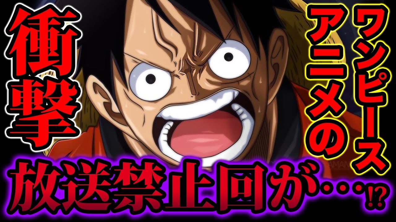 ワンピース 幻のアニメ放送禁止回が 恐怖と感動 衝撃的すぎるその内容とは One Piece Youtube
