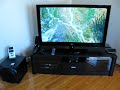 Living room setup LG Plasma 50 inch