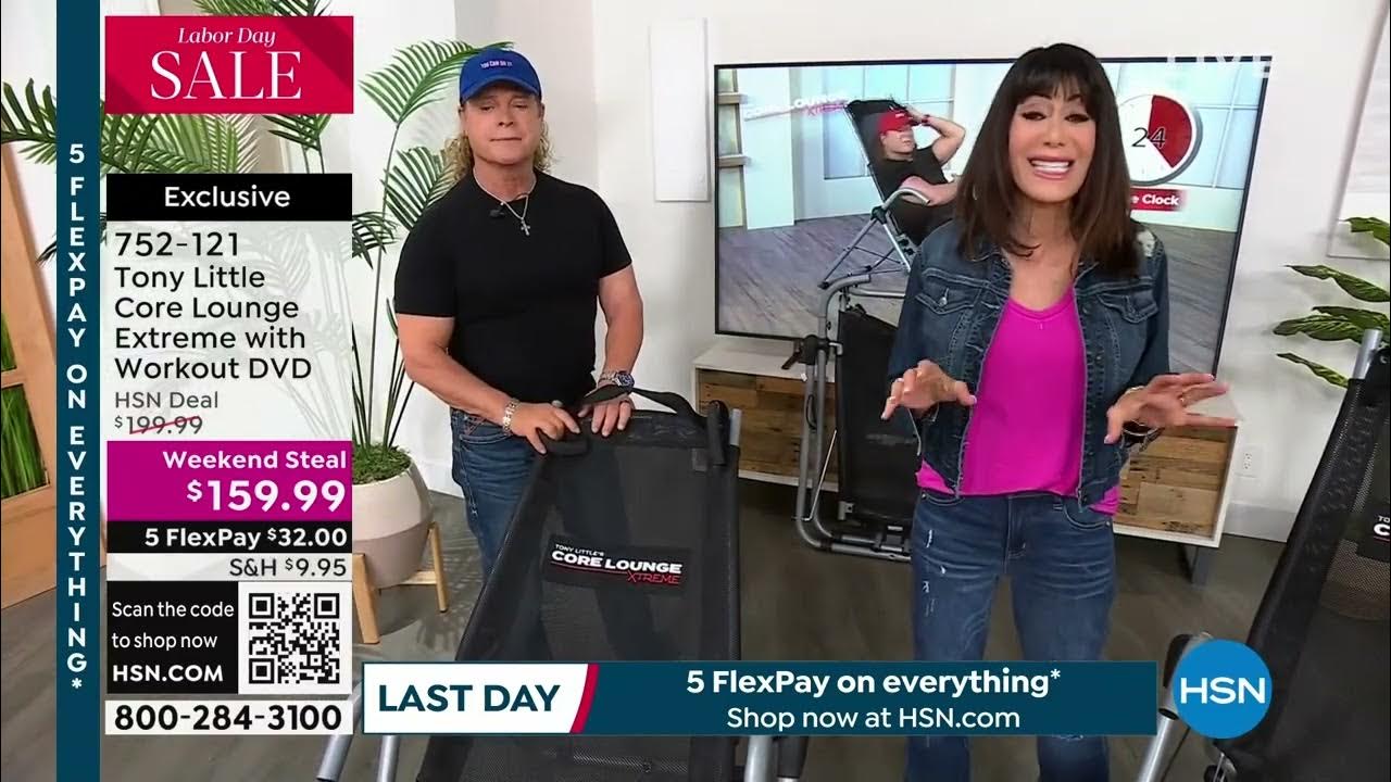 Tony Little Core Lounge Extreme with Workout DVD YouTube