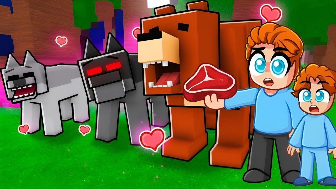 Jag Tämjde ALLA DJUR i 99 Nights In The Forest!