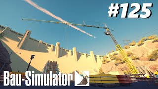 Bau Simulator #125 - Langer Tag im Kran! / Innovative Technologien / Wasserkraftwerk screenshot 2