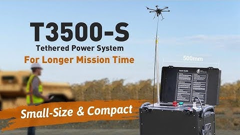 T3500-S, a Lightweight & Portable 3500W Power Supply System for Extended UAV Flight Time