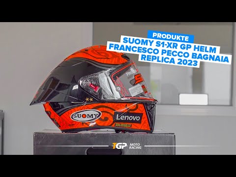 Suomy S1-XR GP Helm Francesco Pecco Bagnaia Replica 2023