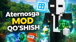 Aternos Serverga Mod Qoʻshis