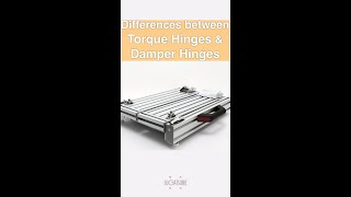 [HARDWARE BASICS] Differences between Torque Hinges & Damper Hinges  Sugatsune Global