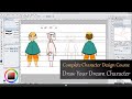 Complete Character Design Course || Draw Your Dream Character || Beginner To Pro Art Master Course