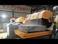 DAFON stone cutting slicing machine for kerbstone curbstone granite