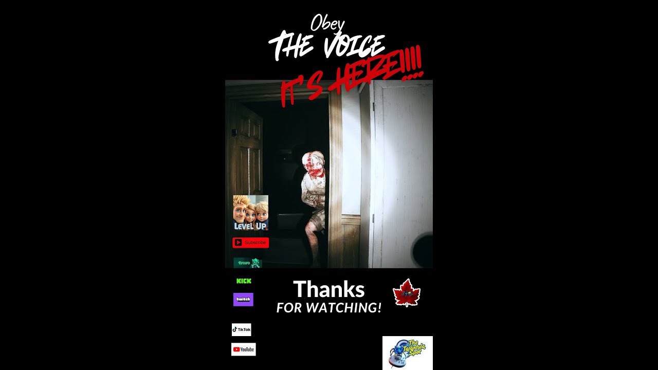 Absolutely Terrifying! Obey The voice! 