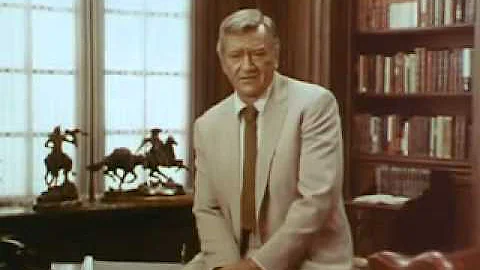 1970's   commercials  PSA  John Wayne for the   Am...