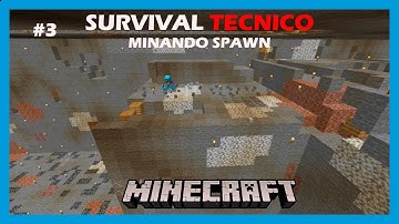 Minecraft 1.16 Minando Spawn Chunks - Timelapse Survival tecnico [koke] #3