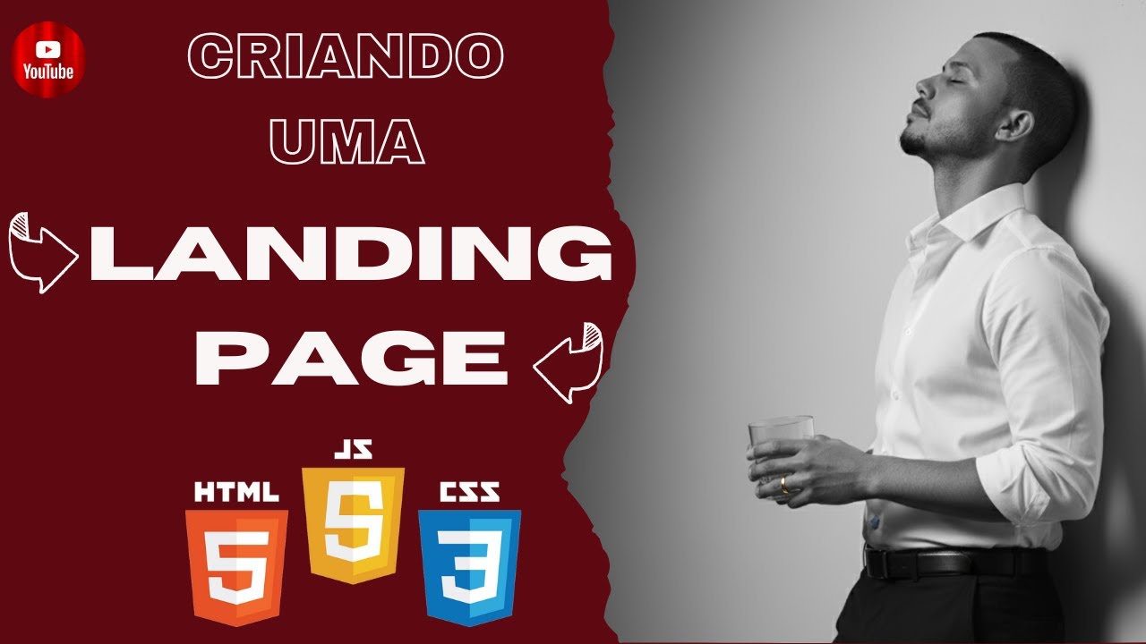 🚀 Criando uma Landing Page do ZERO com HTML, CSS e JavaScript ...