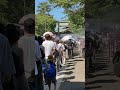 【靖国神社】終戦80年記念日午前９時