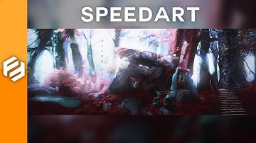 PsyQo Rez Manipulation Header ► Speedart (Photoshop + C4D)