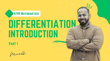 Differentiation | Introduction | Basic and Key concept | Gradient | Curve | As Mathematics 9709