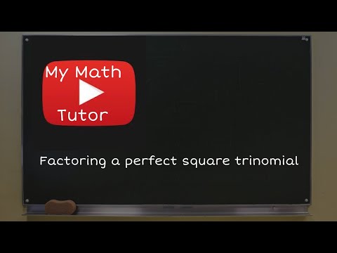 Factoring a perfect