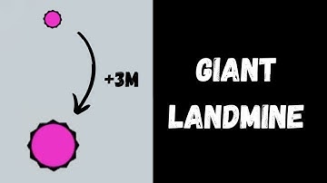 GIANT Landmine (3 MILLION Score) | Arras.io Growth