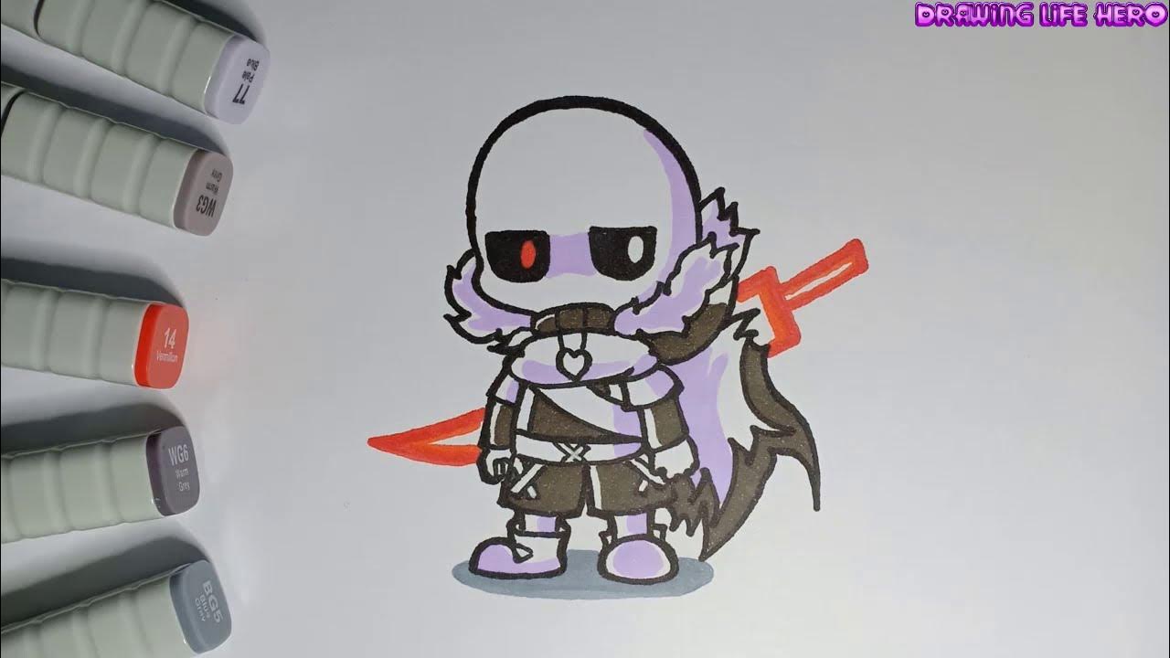 Cross sans drawing : r/Undertale