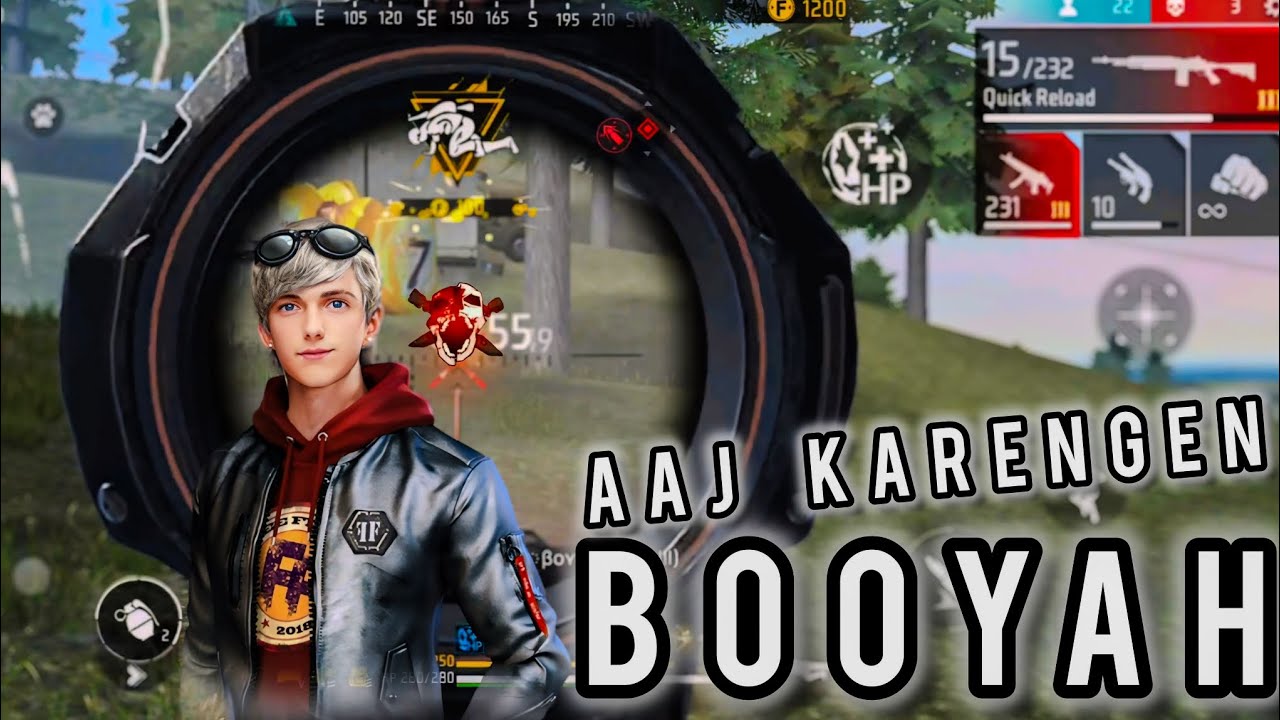 BR rank full rush aaj hogi booyah play with friend and random people ...