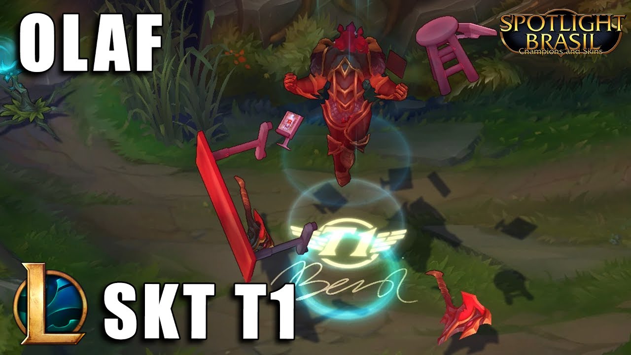 SKT T1 Olaf - League of Legends (Pré BR)