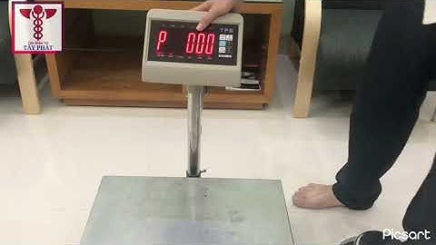 Hướng dẫn hiệu chuẩn đầu cân điện tử TPS