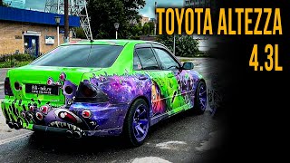 МЕГА КРУТОЙ ВЫХЛОП для TOYOTA ALTEZZA 4.3L