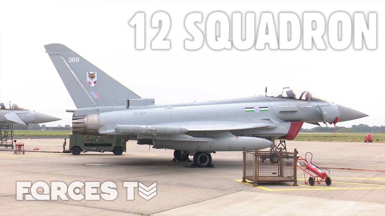 Joint British-Qatari Squadron Starts Flying For The FIRST TIME! • 12 SQUADRON | Forces TV