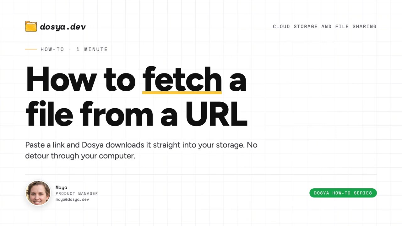 How to download a file from a URL directly into dosya.dev