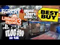Far Cry 4, GTA 5 & LittleBigPlanet™3 PlayStation 4 Midnight Release at Best Buy in 4K! (Vlog #90)