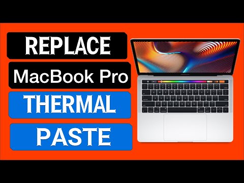 Vervang thermische pasta MacBook Pro Retina 13 "15" Fix Oververhitting