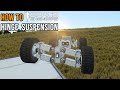 How to Space Engineers - Hinge Suspension no Scripts Needed