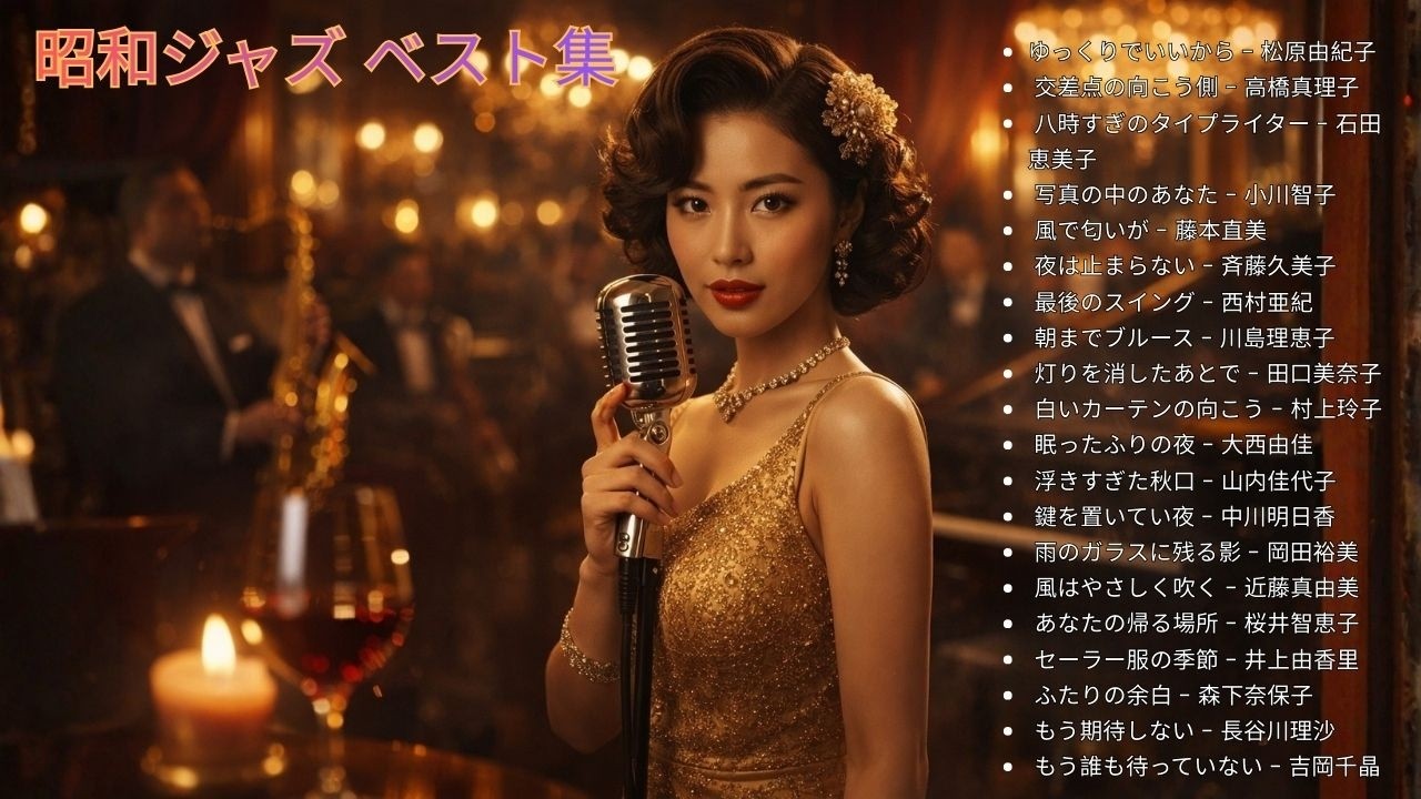 昭和クラシックジャズ 24時間ライブ｜夜に溶ける大人の時間