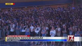 Duke students heartbroken as Blue Devils lose to Carolina in the Final Four