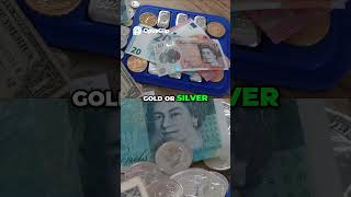 Triple your money overnight?😂😂😂 #coin #money #currency #silver #gold
