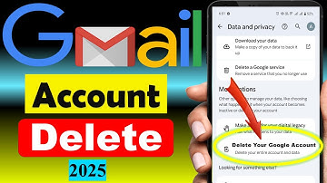 Gmail Account Delete Kaise Kare | Google Account Delete Kaise Kare | How to Delete Gmail Account