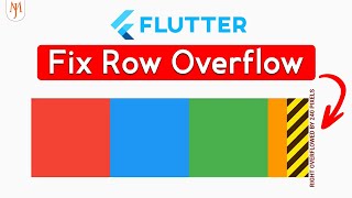 Flutter Tutorial - Fix Row Overflow [2022] Wrap / Scroll
