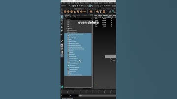 Fix Maya Outliner Mess Instantly | Clean Up Your Scene Fast!