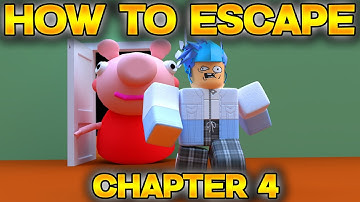 ROBLOX PIGGY CHAPTER 4 HOW TO ESCAPE FOREST! ROBLOX PIGGY