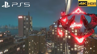 Spider-Man Miles Morales Ps5 - Programmable Matter Suit Free Roam Gameplay 4K 60Fps Performance Rt