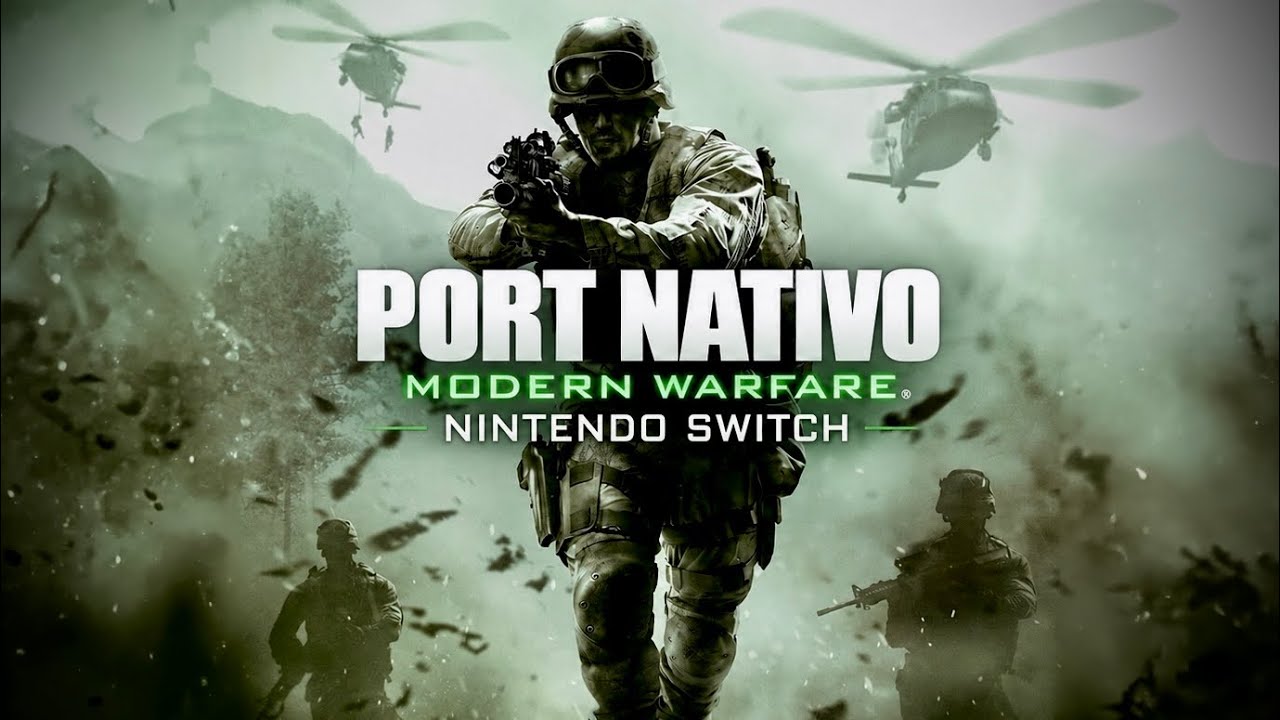 Instala el Port "Call of Duty 4: Modern Warfare" en Nintendo Switch - SIN OVERCLOCK