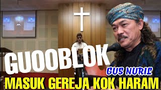 Guoblok masuk gereja kok haram ‼️