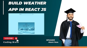 Build Weather App in React JS  Using OpenWeatherMap API