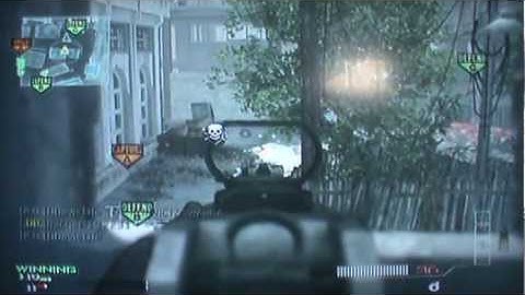 MW3 ACR Red Dot Sight Silencer 53-2 Ground War