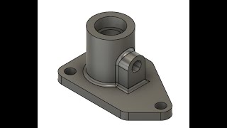 3D Modelling object in Fusion 360 #fusion360 #3dmodelingtutorial #3dmodeling #extrude