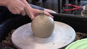 Cutting an uneven (keyed) lid on a "knob 