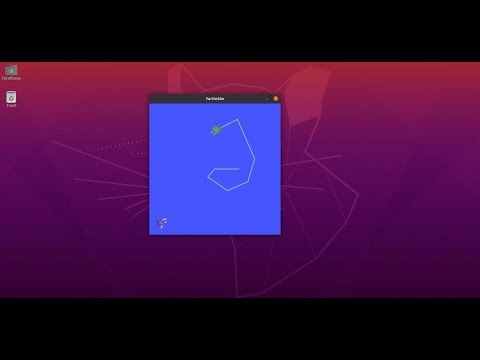 18CSE035_Tushar || CSE304 || ROS2 Turtlesim Project