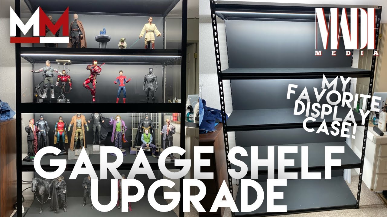 Garage Shelf Display Upgrade