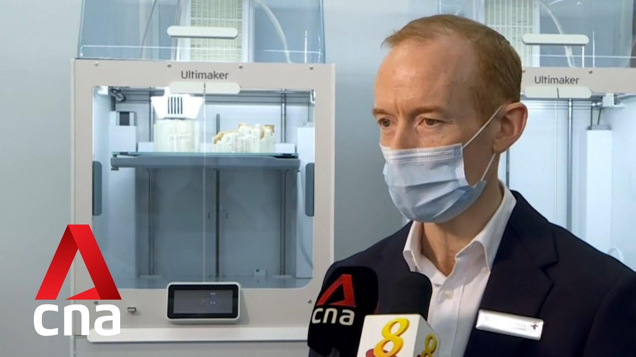 New 3D printing lab could halve surgery time for patients with medical conditions - YouTube