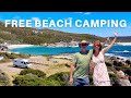 Free beach camping in australias south west  australia roadtrip