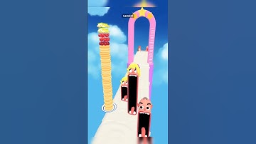 PANCAKE RUN 🥞🍽🍉 Gameplay All Levels Walkthrough Game NEW BIG UPDATE Mobile  Level 9 #Shorts