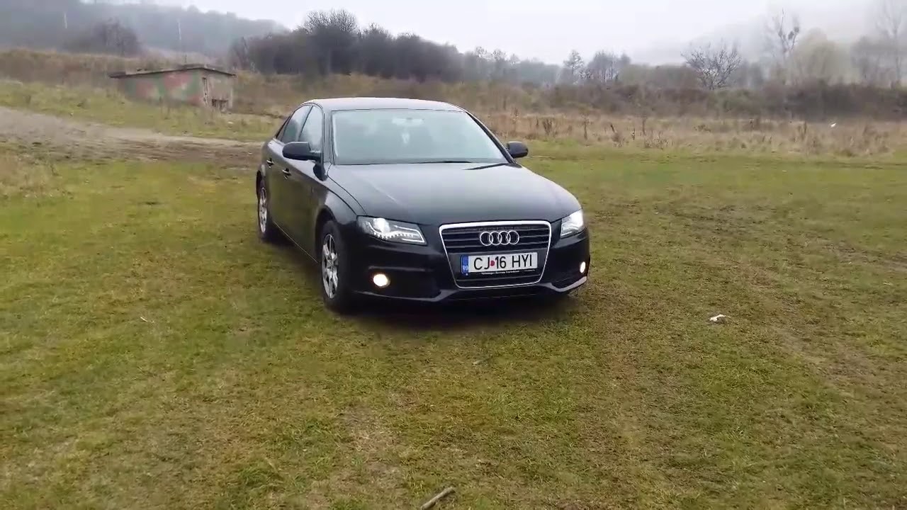 AUDI A4 B8 LOVELY BIXENON FLICKERING HEADLIGHTS YouTube